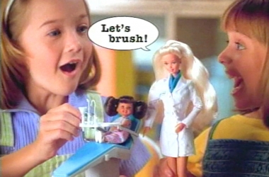 1997 Dentist Barbie Commercial